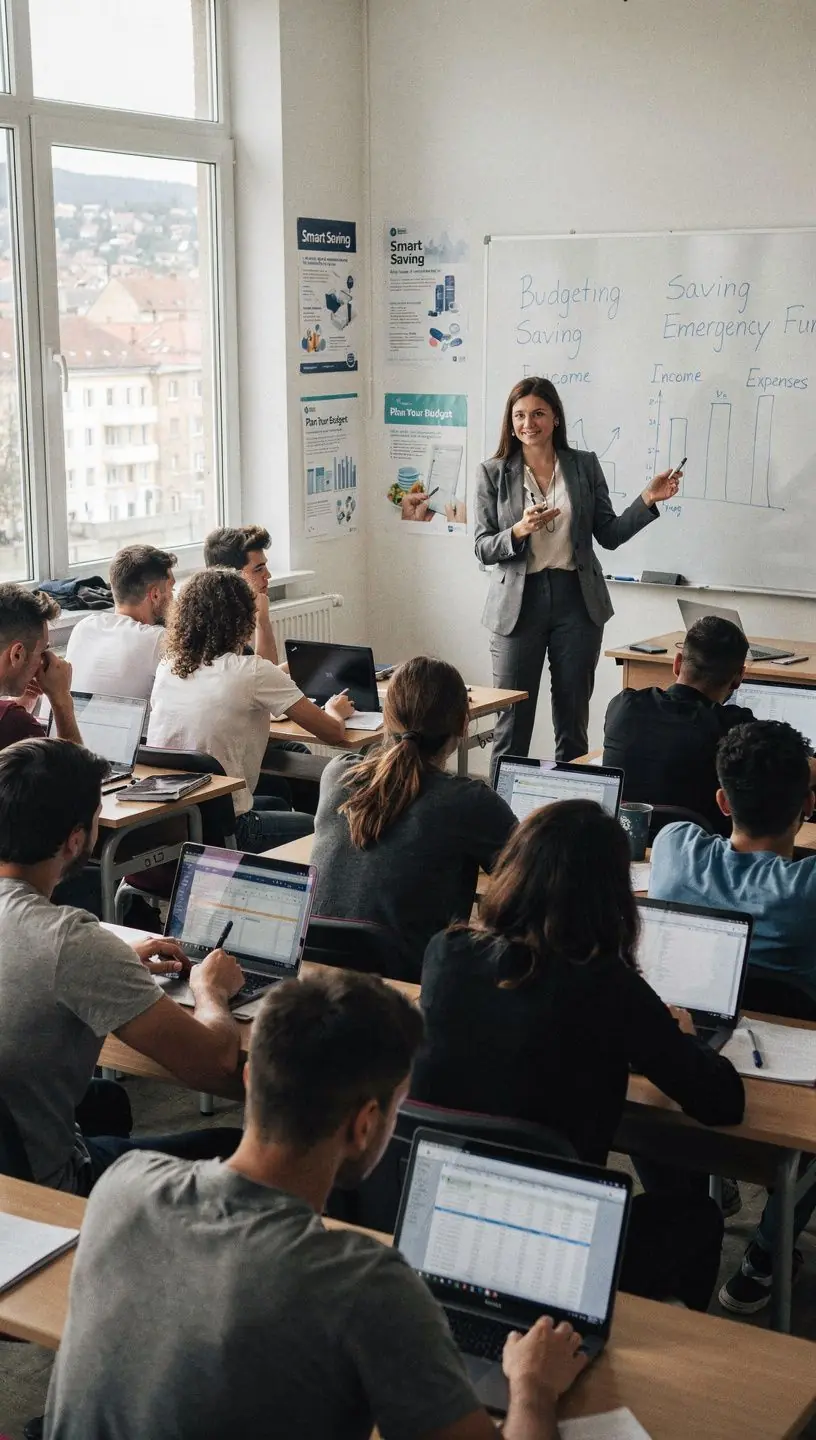 Online tanulási platform a pénzügyi ismeretek fejlesztésére